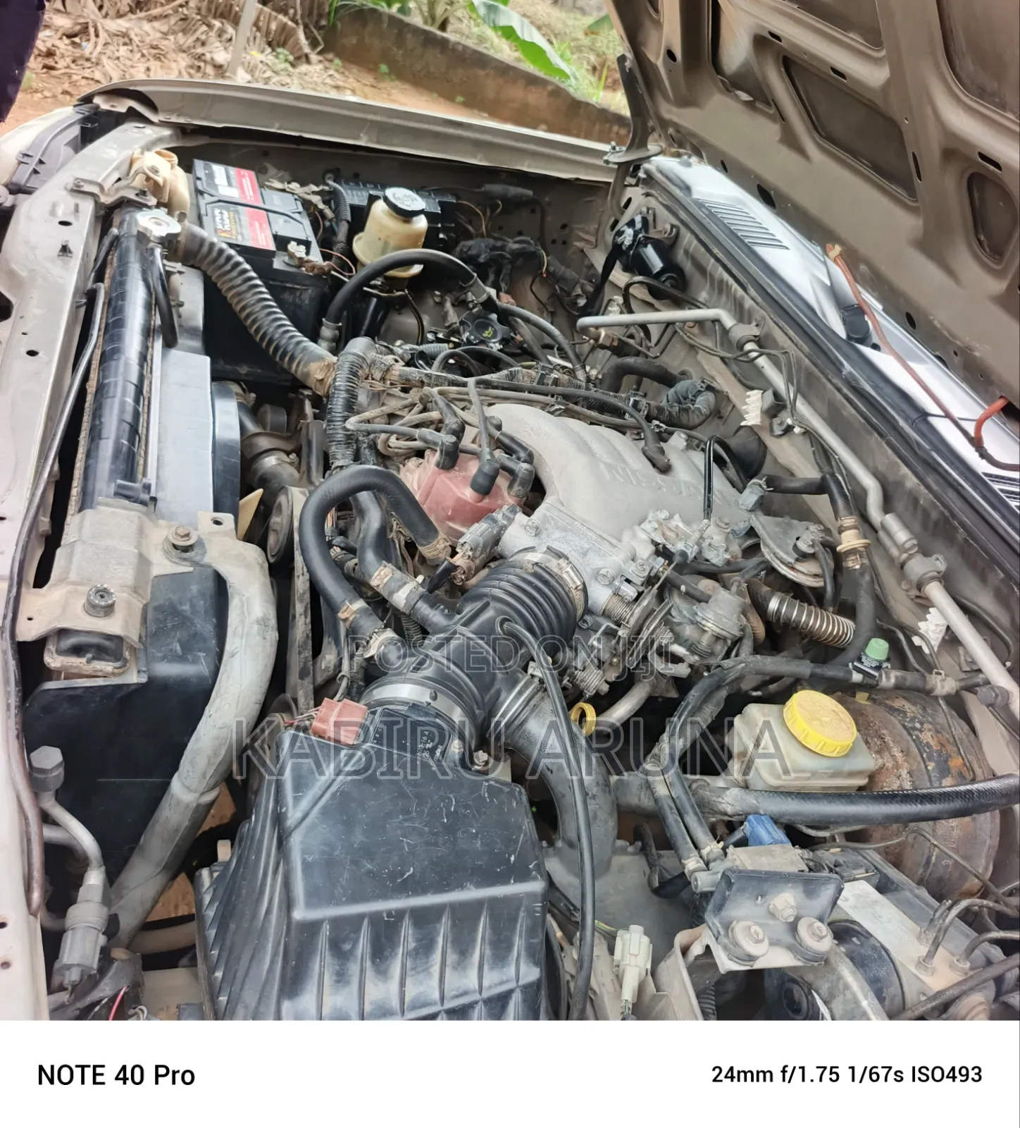 Nissan Frontier 2004 Gray