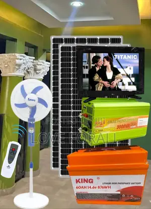 Enjoyment Lithium Solar Combo + TV + Fan