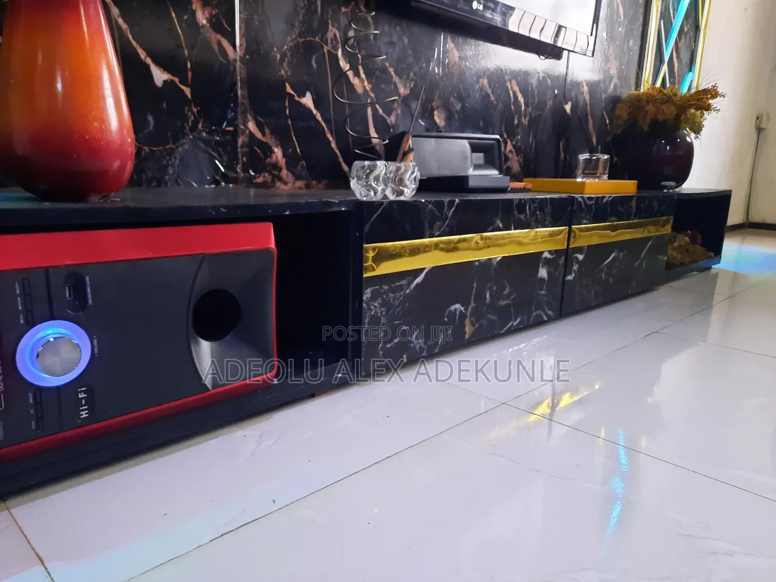TV Consoles and Shelf