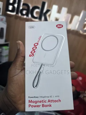 Itel 5000mah Wireless Power Bank 12W