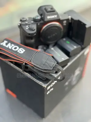 Sony Alpha 7 III Full-Frame Mirrorless Camera Body.