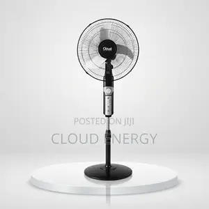 16 Inches AC/Dc Solar Rechargeable Fan.