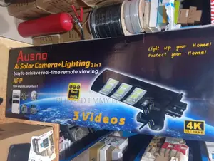 Ai Solar Street Light Camera 2in1