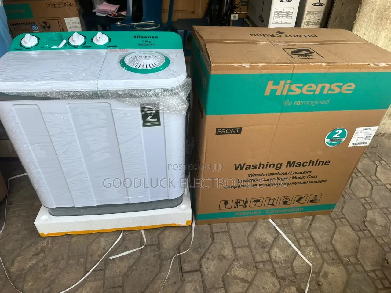 Hisense 7.5kg Washing Machine