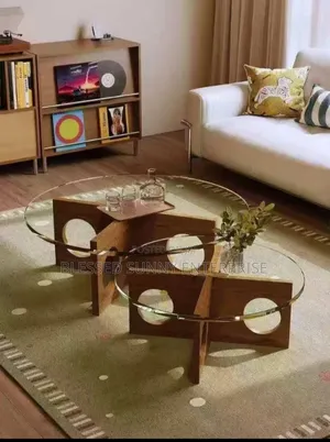 Orbit Round Glass Centre Table