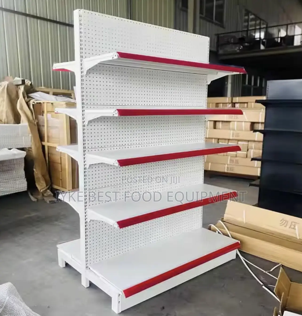 Double Sided Supermarket Shelf