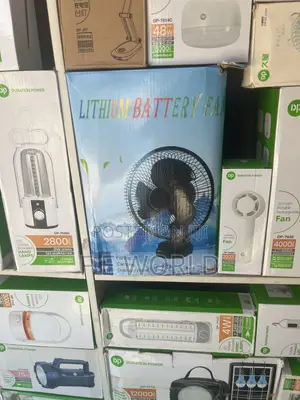 Lithium Battery Fan