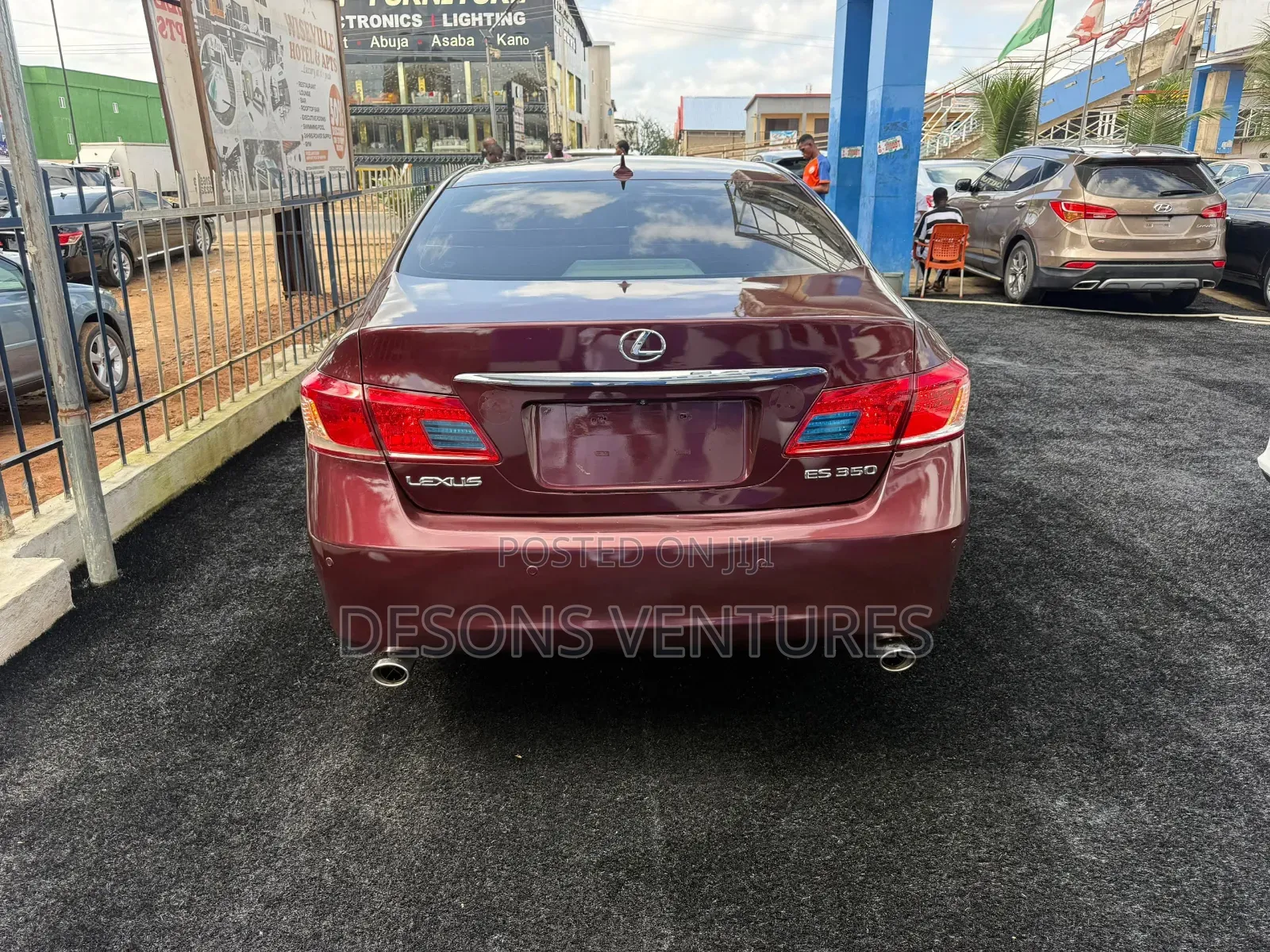 Lexus ES 350 2010 Red