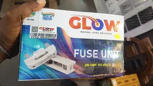 200A Glow Fuse & Base – Heavy-Duty Electrical Protection
