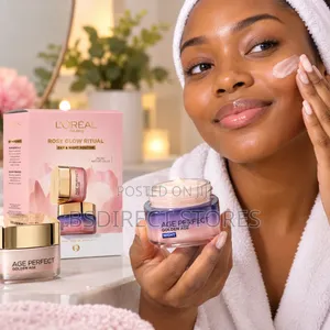 Loreal Age Perfect Rosy Reveal Skin Day Cream + Night Cream