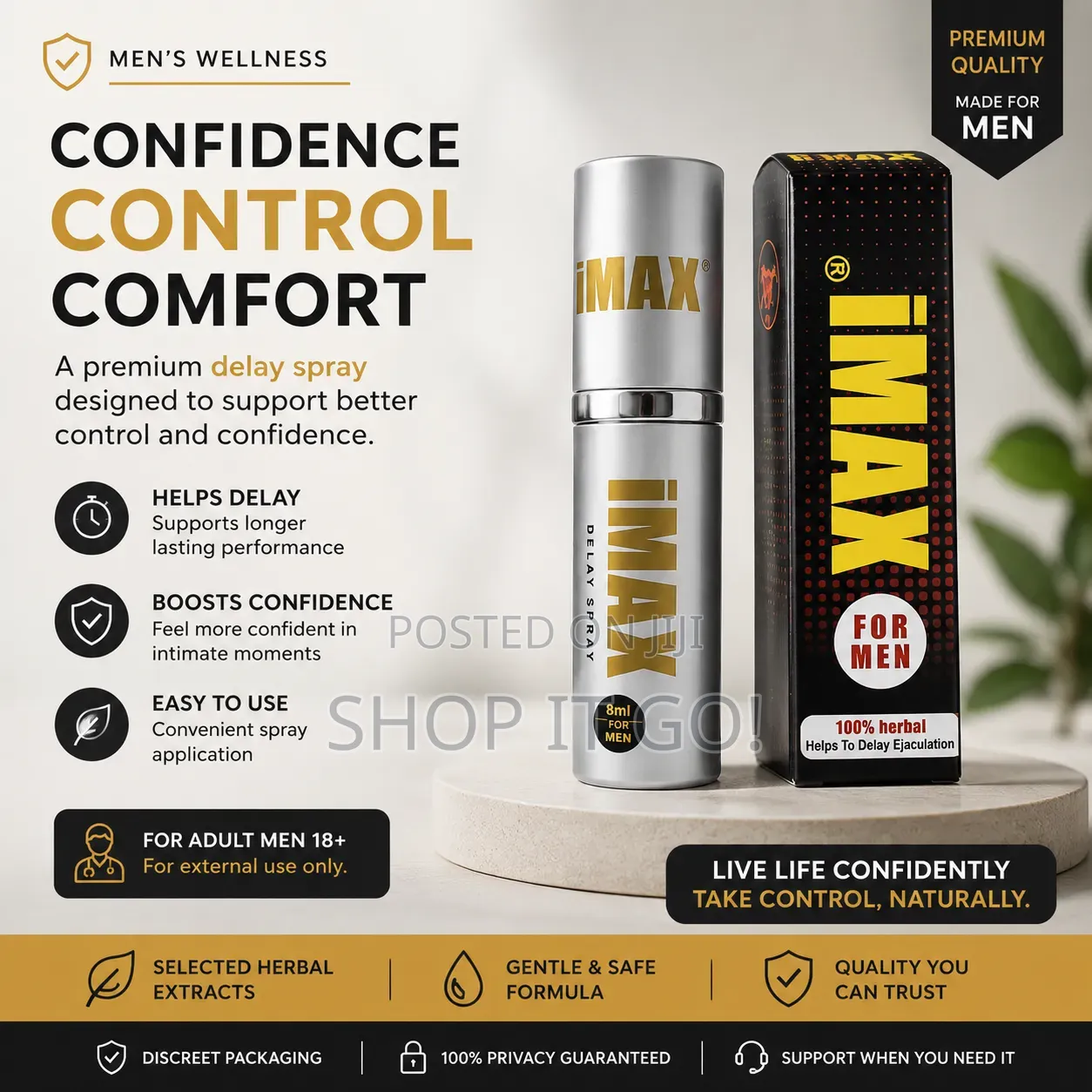 IMAX Delay Spray – Premature Ejaculation Long Lasting Performance