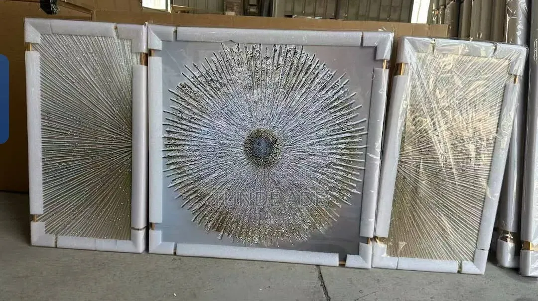 3 in 1 Luxury Crystal Diamond Stones Wall Frame