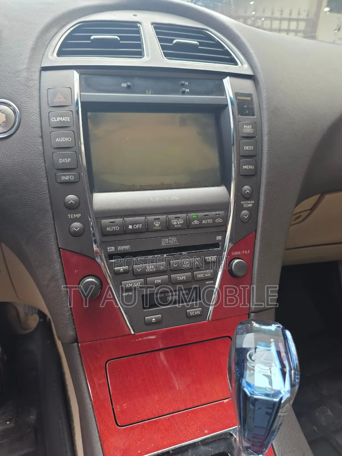 Lexus ES 350 2008 Blue