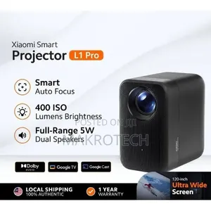 XIAOMI Smart Projector L1 Pro 1080p HD ResolutionDolby Audio Bluetooth
