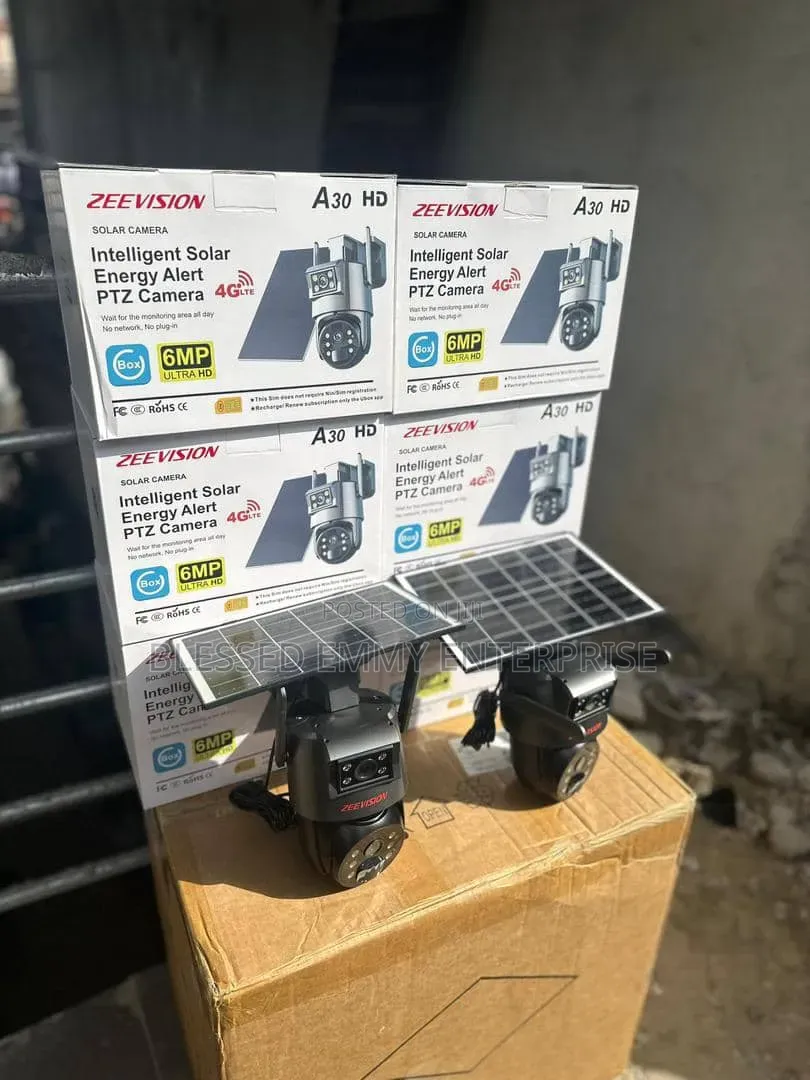 A30 Solar Dual Lens Camera