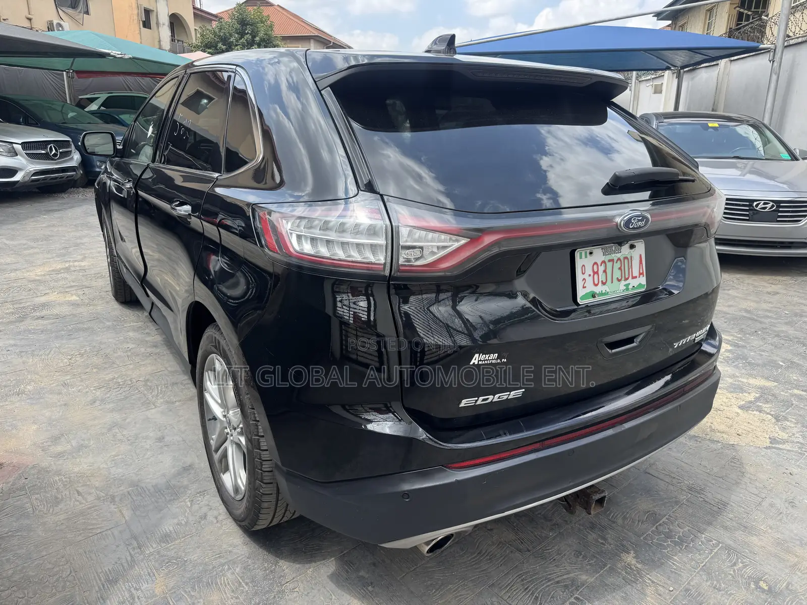 Ford Edge Titanium 4dr AWD 2017 Black