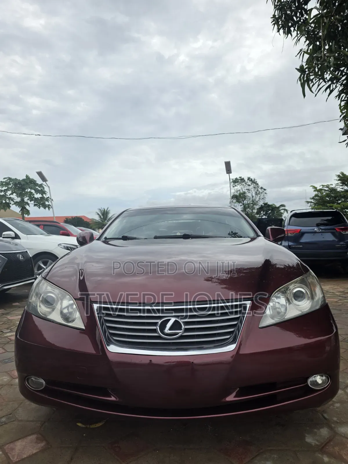 Lexus ES 350 2008 Red