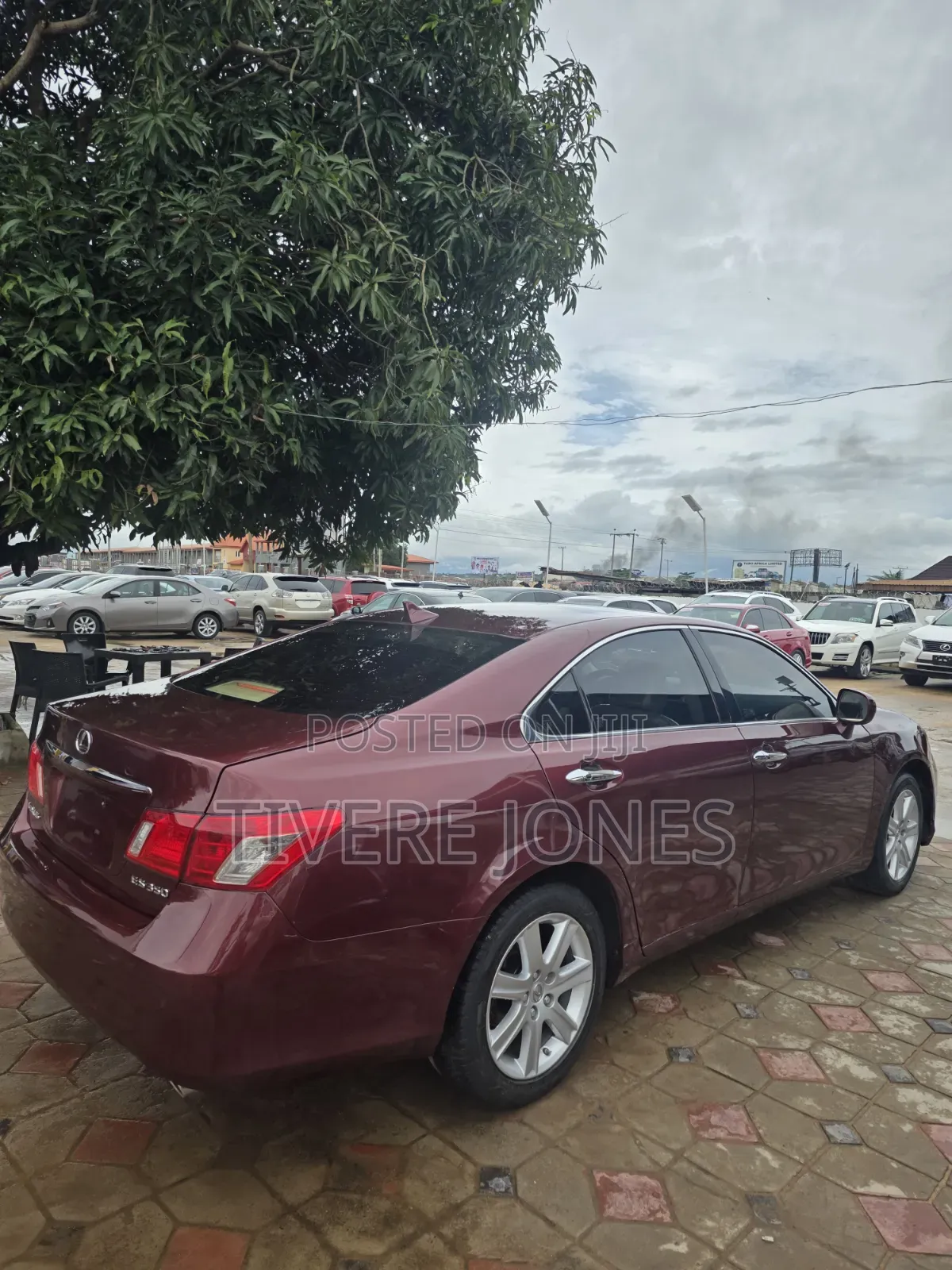 Lexus ES 350 2008 Red