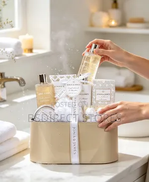 Sweet Almond and Clementine Luxury Bath Pamper Spa Gifts Set