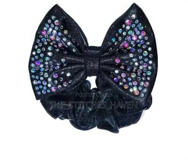 Stone Bow Scrunchies