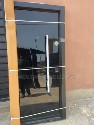 3ft by 7ft Luxury Black Turkey Steel Door