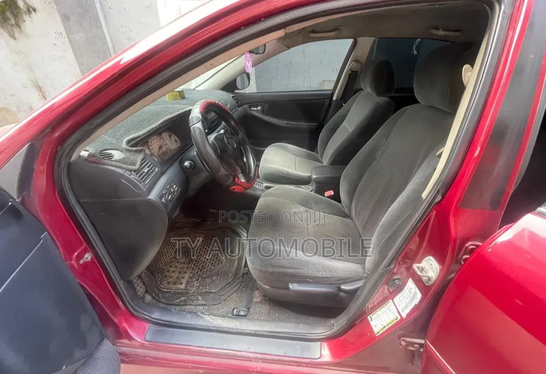 Toyota Corolla 2008 Red