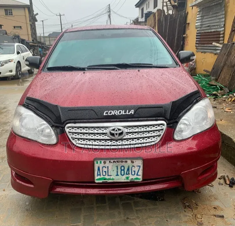 Toyota Corolla 2008 Red