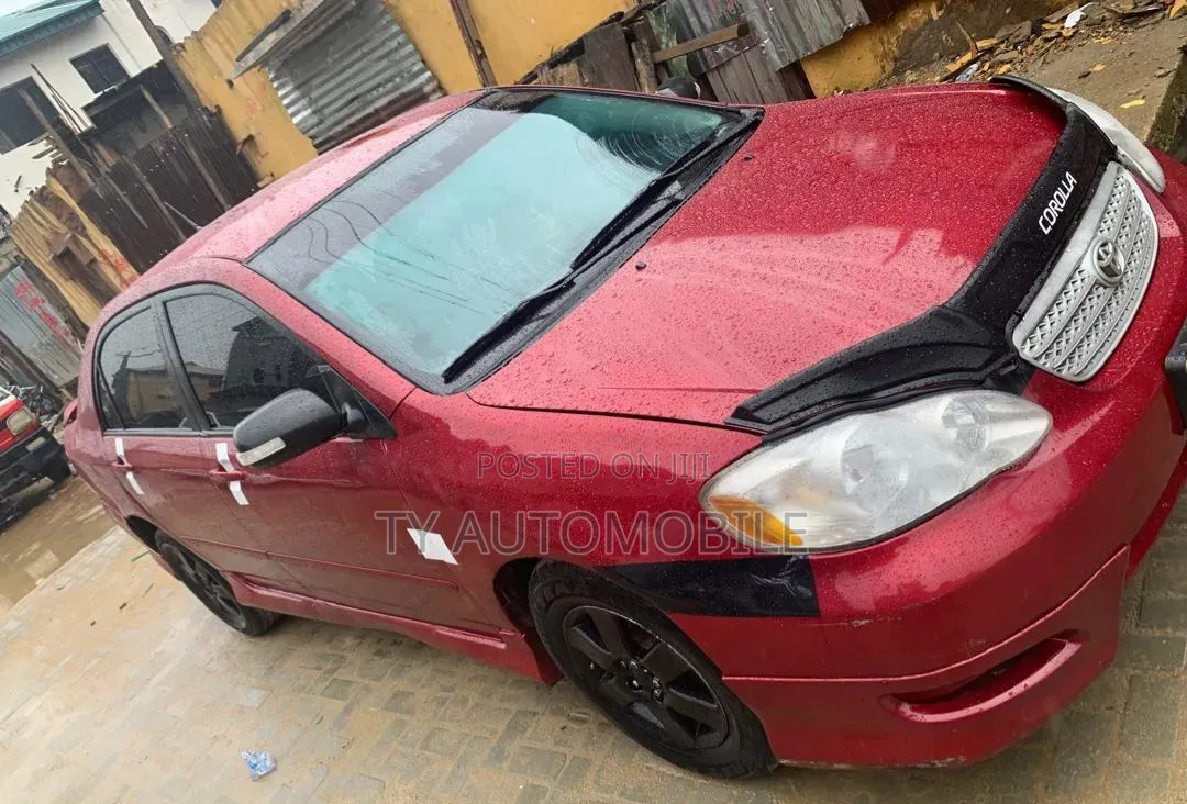 Toyota Corolla 2008 Red