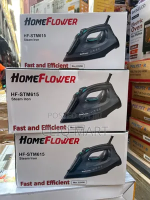 Home Flower Steam Iron – Fast-Heating Electric Iron