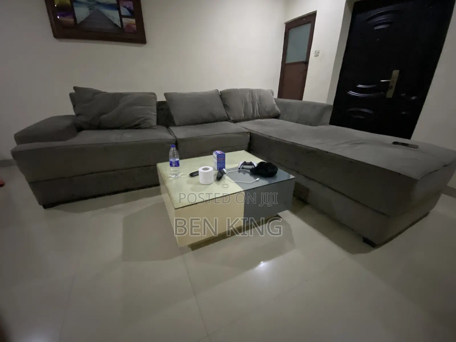 L Shaped Sofa With Coffee Table