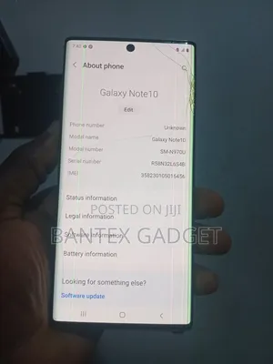 Samsung Galaxy Note10 256 GB Black