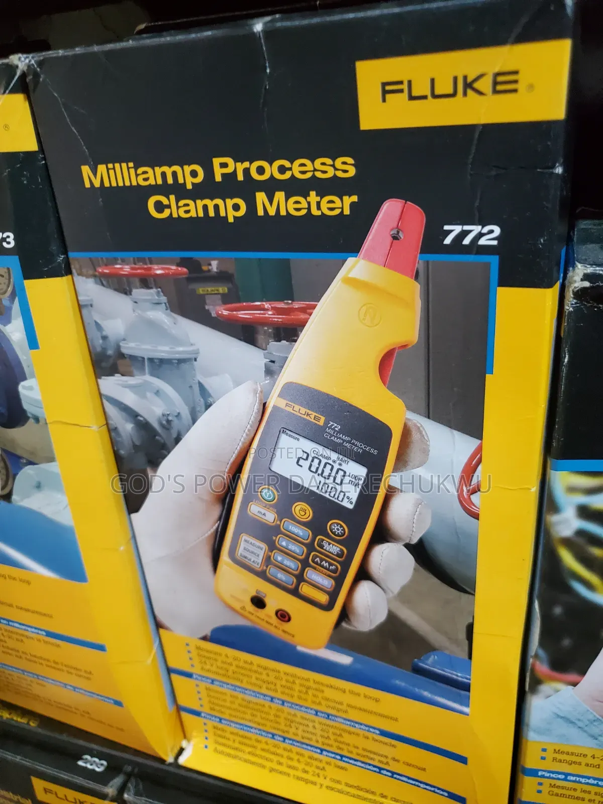 Fluke 772 Milliamp Process Clamp Meter.