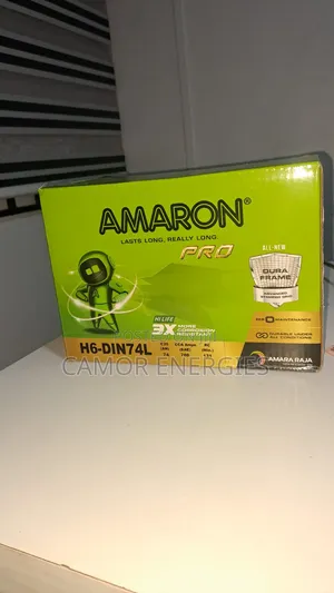 Amaron PRO 74Ah for RX350, Highlander, Prado, SUVs | 36-Month Warranty