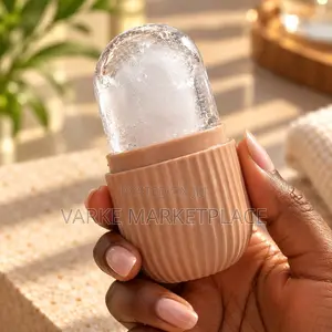 1pc Striped Ice Roller for Face