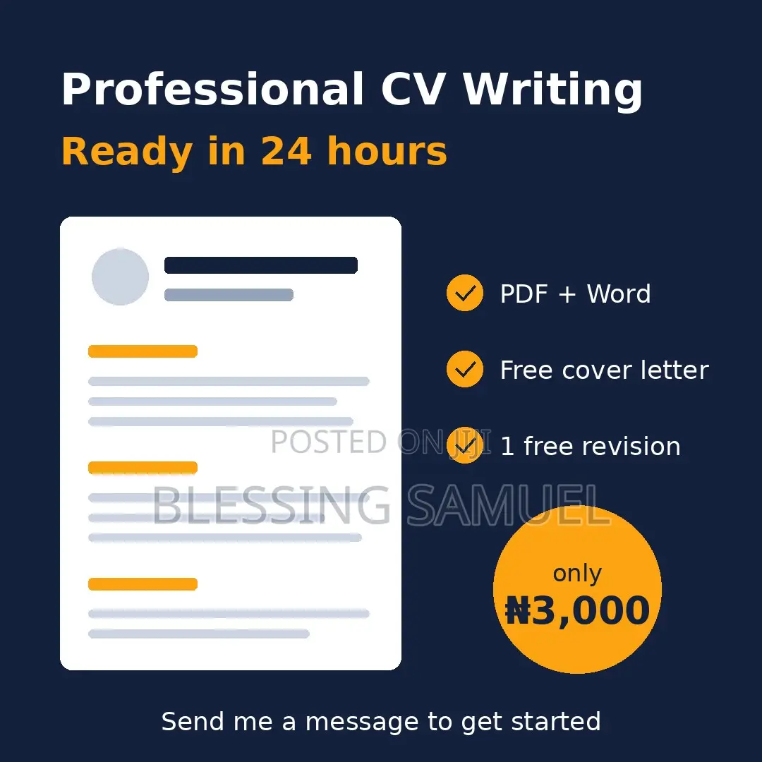 Professional CV Writing. Ready in 24 Hours