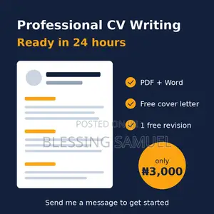 Professional CV Writing. Ready in 24 Hours