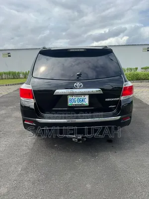 Toyota Highlander 2012 Black