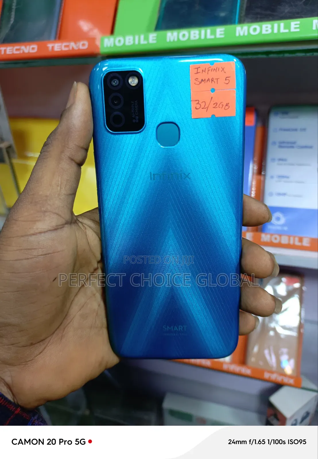 Infinix Smart 5 (X657) 32 GB Blue