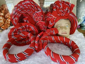 Aso Oke Fascinator & Auto-Gele