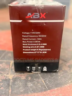 ABX 160A Multi-Function 5 In1 Gas/Without Gas Inverter Welding Machine
