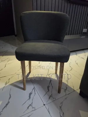 Taeillo Dining Chairs - Used Dark Grey Fabric Chairs