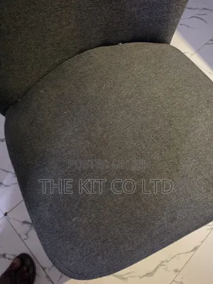 Taeillo Dining Chairs - Used Dark Grey Fabric Chairs