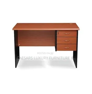 4ft Standard Office Table With 3 Drawers