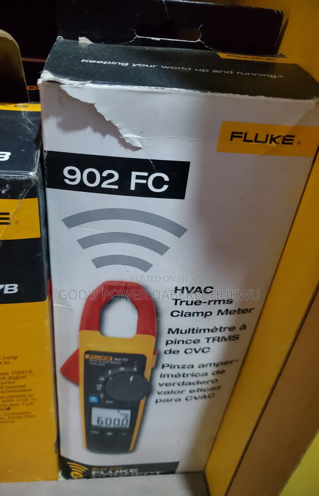 Fluke 902 FC True-RMS HVAC Clamp Meter