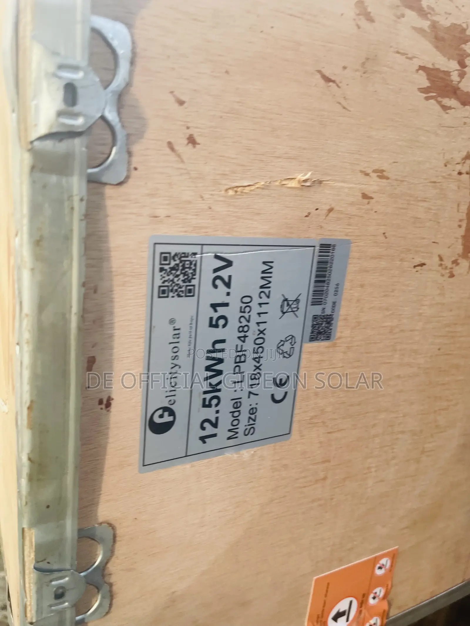 Felicity 12.5kwh Lithium Battery 250A