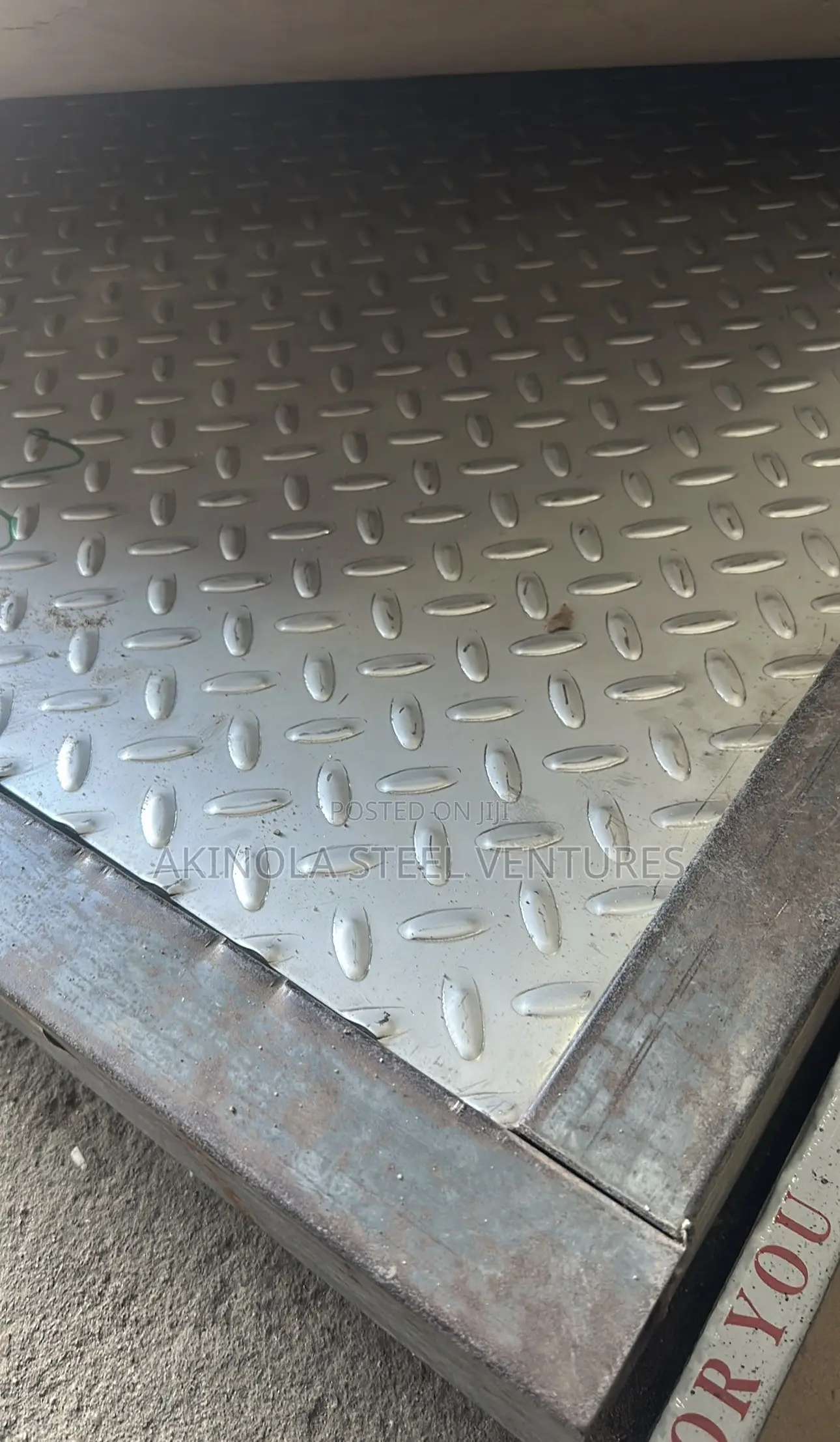 2mm Stainless Checker Plate 4x8