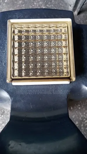 Brown Border Decorative Glass Blocks / Glass Bricks