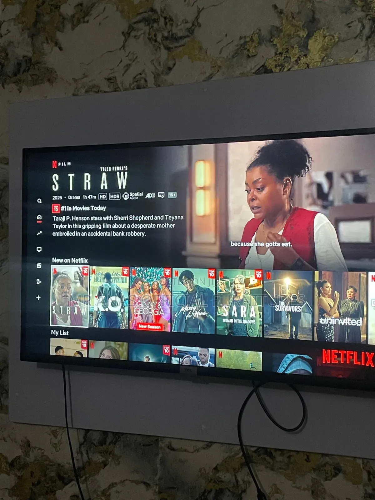 43inch TCL Smart Android TV