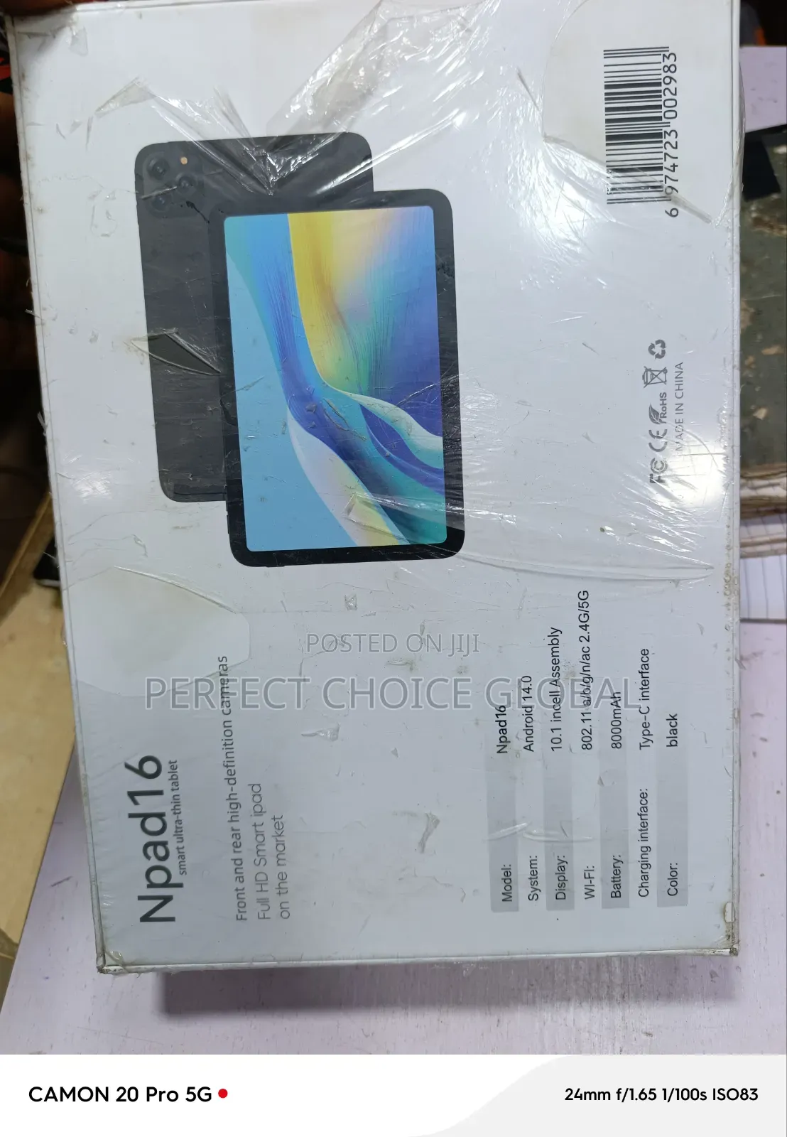 New Tablet 256 GB Black
