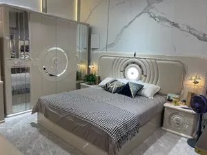 New Imported Bed With Wardrobe